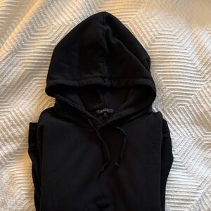 Quince SuperSoft Fleece Maternity & Nursing Hoodie Size M